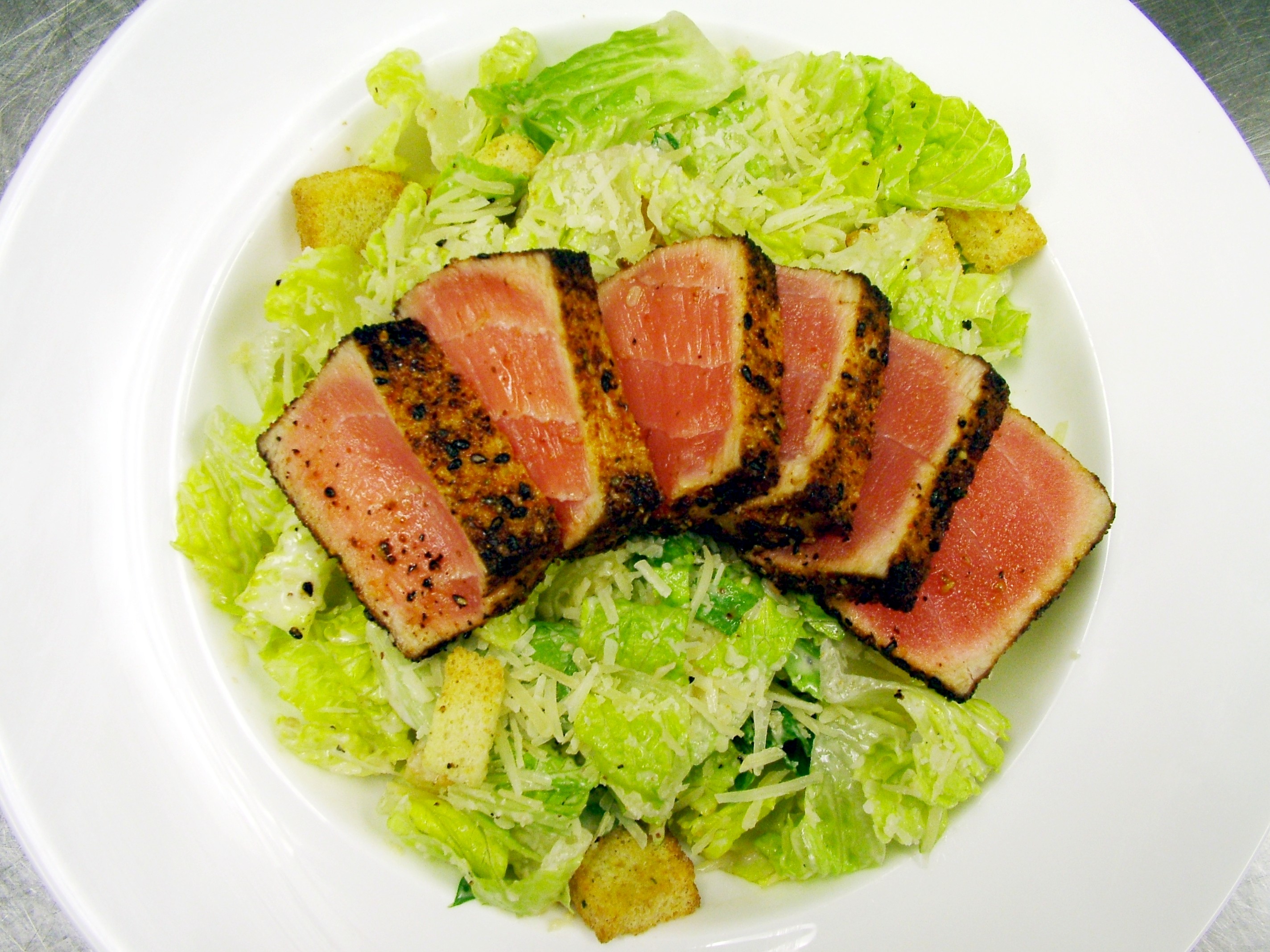 Blackened Tuna Caesar Blackened Tuna Caesar picture